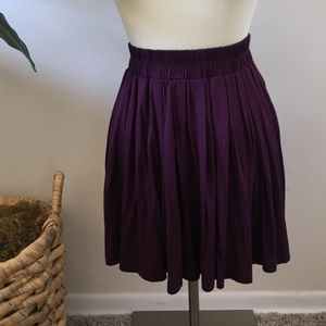 American Eagle Plum skater skirt